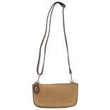 Crossbody - Camel Cord Mini Wristlet