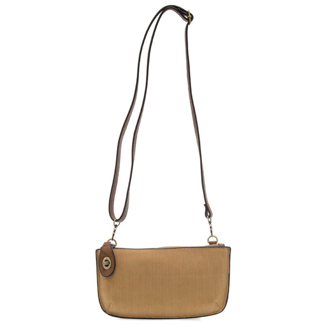 Crossbody - Camel Cord Mini Wristlet