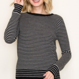 Staccato Sweater - Mini Stripe
