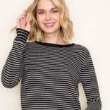 Staccato Sweater - Mini Stripe