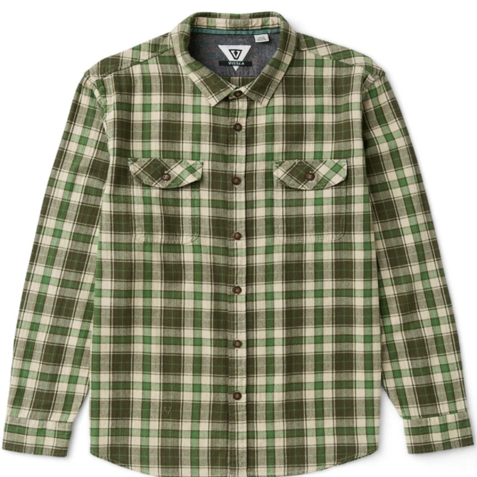 VISSLA / STOKEHOUSE UNLIMITED LLC Men's Shirt - Central Coast Flannel L/S