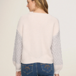 Flag & Anthem Cardi - Brielle Mix Stitch