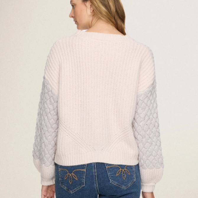 Flag & Anthem Cardi - Brielle Mix Stitch