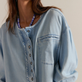 FREE PEOPLE Pullover - Denim Dreaming