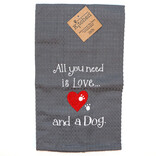 Kay Dee Designs Tea Towel - Dog Need Love