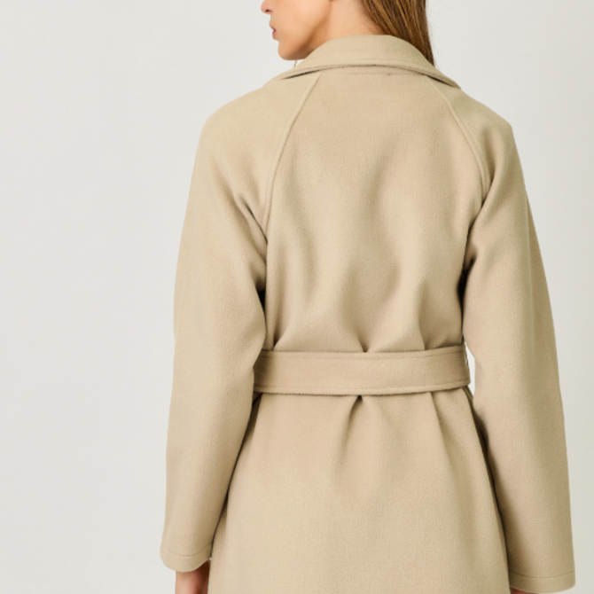 MYSTREE Coat - Lapel Collar Robe