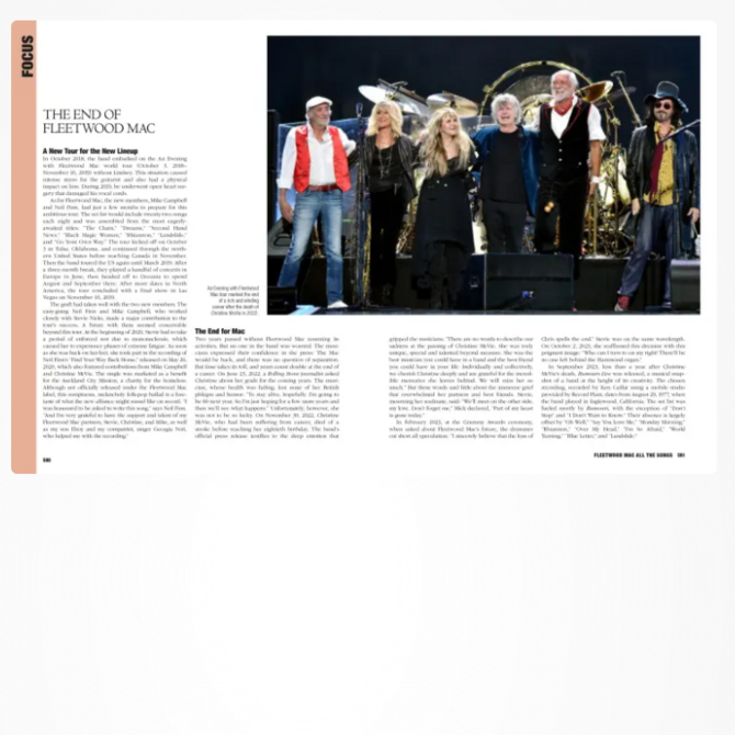 HACHETTE BOOK GROUP Fleetwood Mac/ All The Songs