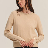 Velvet Top - Melina Crew Long Sleeve