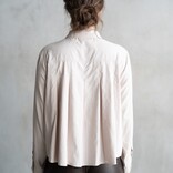 ELLE GREY Shirt - Pleated Button Up Long Sleeve
