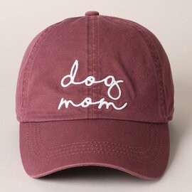 Fashion City Cap - Dog Mom Embroidery Fashion City Cap - Dog Mom Embroidery