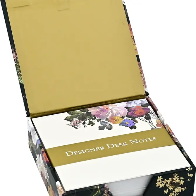 PETER PAUPER PRESS Desk Notes - Midnight Floral