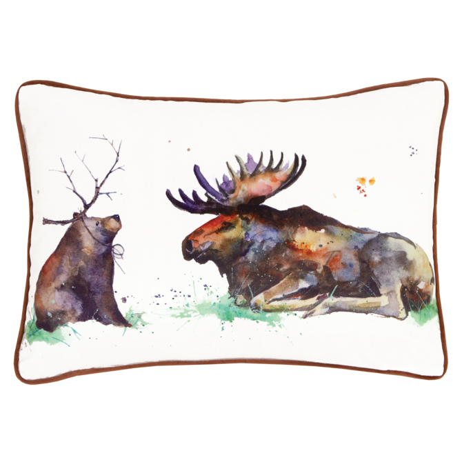 CARSTEN'S INC. Pillow - If A Bear Had Antlers