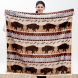 CARSTEN'S INC. Throw - Wrangler Buffalo CARSTEN'S INC. Throw - Wrangler Buffalo