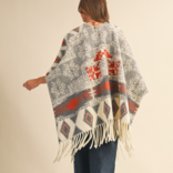 Klesis Shawl - Oversize Fringe Cape Klesis Shawl - Oversize Fringe Cape