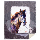 CARSTEN'S INC. Throw - Pancho Horse Sherpa CARSTEN'S INC. Throw - Pancho Horse Sherpa