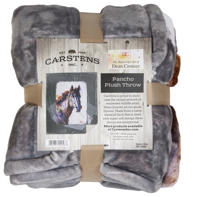 CARSTEN'S INC. Throw - Pancho Horse Sherpa