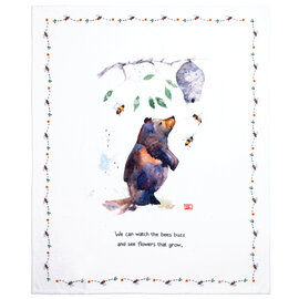 CARSTEN'S INC. Throw - Bear/Bees