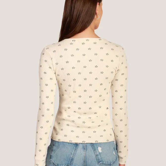 DYLAN (GENEXUS) Top - Sasha Print Waffle