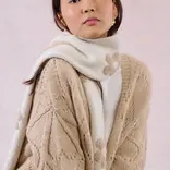 MOLLY BRACKEN Scarf - Floral Knit