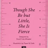 PETER PAUPER PRESS Bookmark - Though She Be Little Beaded PETER PAUPER PRESS Bookmark - Though She Be Little Beaded