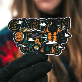 Atomicchild Llc Sticker - Garden of the Gods Name Plate