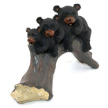 SLIFKA SALES COMPANY Bear Family on Log 4X6 SLIFKA SALES COMPANY Bear Family on Log 4X6