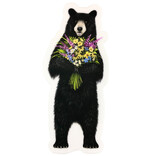 ABUNDANCE ILLUSTRATION Sticker - Flower Bear ABUNDANCE ILLUSTRATION Sticker - Flower Bear