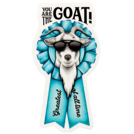 ABUNDANCE ILLUSTRATION Sticker - You Are The Goat
