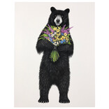 ABUNDANCE ILLUSTRATION Card - Flower Bear