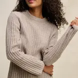 Velvet Top - Imana Crewneck Long Sleeve