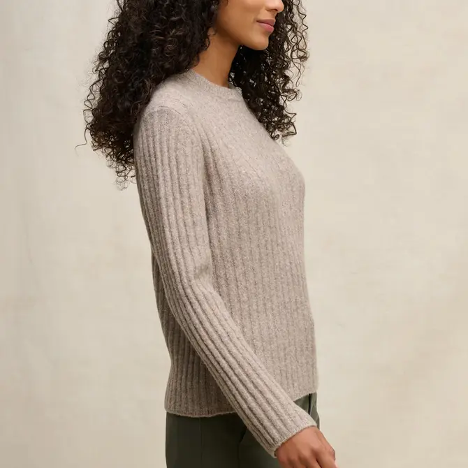 Velvet Top - Imana Crewneck Long Sleeve