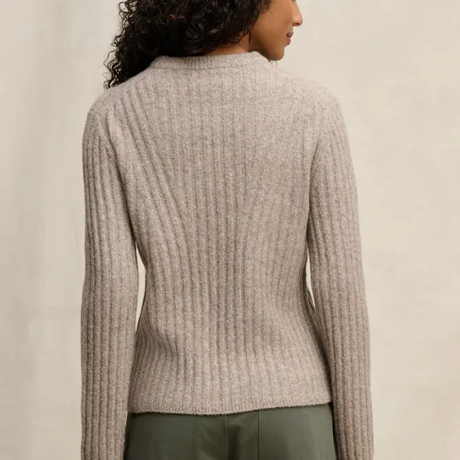 Velvet Top - Imana Crewneck Long Sleeve