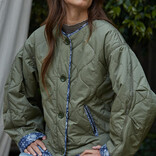 By Together Jacket - Quilt Contrast Piping