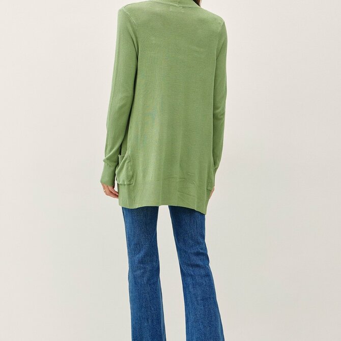 BE COOL Cardi - Open Front Knit