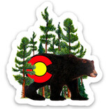 Blue Dog Vision Sticker - Bear Blue Dog Vision Sticker - Bear