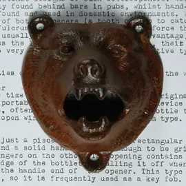 Homart Bottle Opener - Bear Homart Bottle Opener - Bear