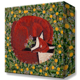 Meissenburg Studios SLEEP TIGHT FOX-18X18/S LINDHOLM