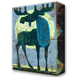Meissenburg Studios KING OF THE MNT (MOOSE)-18X26 Meissenburg Studios KING OF THE MNT (MOOSE)-18X26