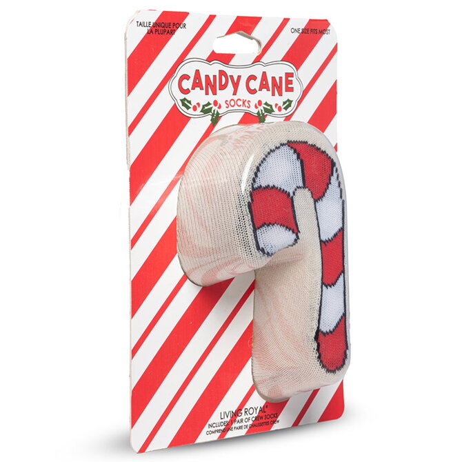 Living Royal SOCKS-CANDY CANE 3D