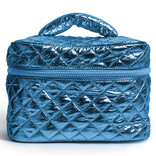 Living Royal Travel Case - Navy Cosmetic Puffer
