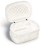 Living Royal Travel Case - Pearl Cosmetic Puffer