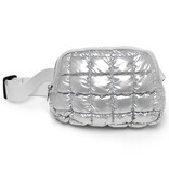 Living Royal BELT BAG-SILVER PUFFER