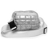 Living Royal BELT BAG-SILVER PUFFER