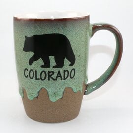 Monterey Mug - Bear Drip Glaze Colorado Assorted