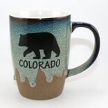Monterey Mug - Bear Drip Glaze Colorado Assorted