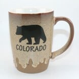 Monterey Mug - Bear Drip Glaze Colorado Assorted