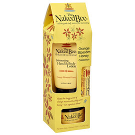 Naked Bee Gift Set - Orange Blossom/Honey