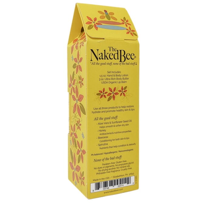 Naked Bee Gift Set - Orange Blossom/Honey
