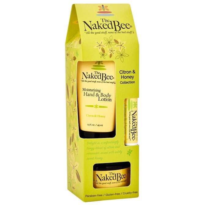 Naked Bee Gift Set - Citron/Honey