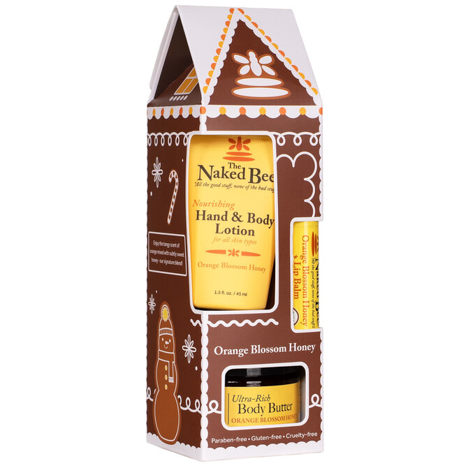 Naked Bee Gift Set - Orange Blossom Holiday